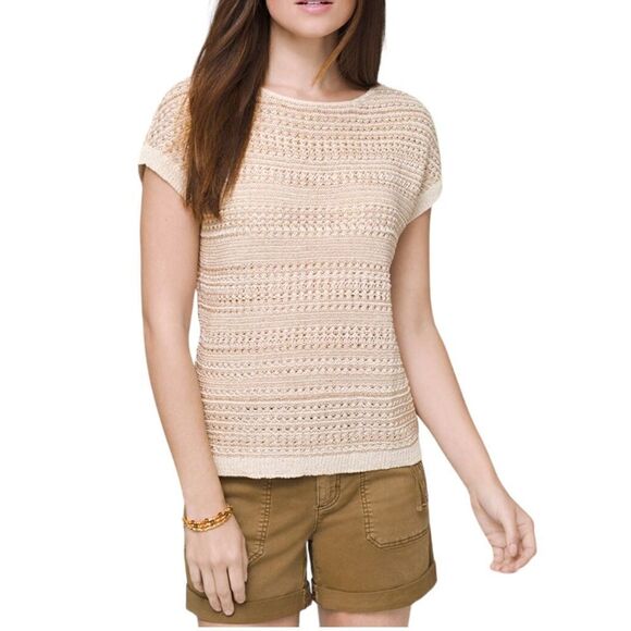 White House Black Market Tops - White House Black Market Cream Knit Top
